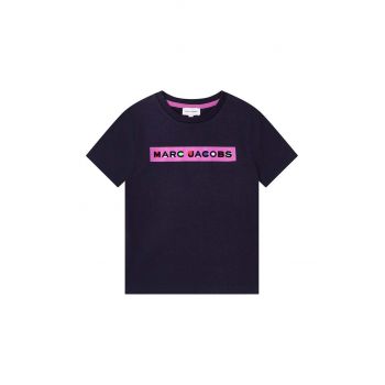 Marc Jacobs tricou de bumbac pentru copii culoarea negru, cu imprimeu
