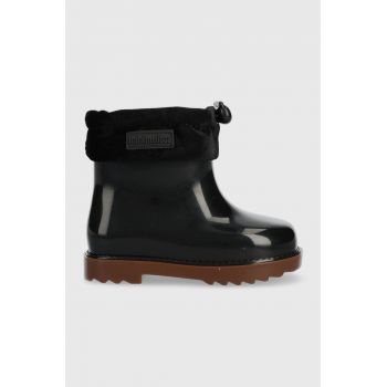 Melissa cizme copii Rain Boot Iii Bb culoarea negru ieftine