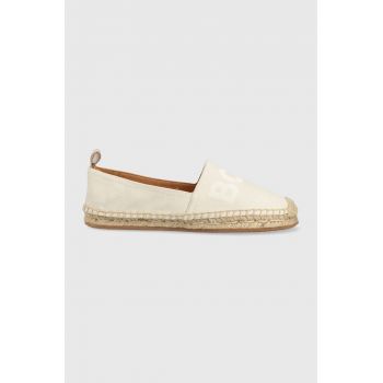 BOSS espadrile Madeira Slon culoarea alb