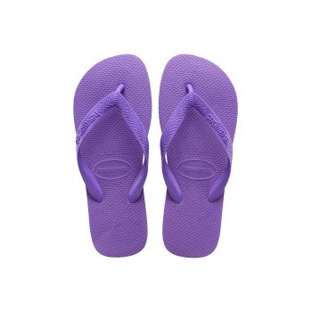 Havaianas șlapi TOP femei, culoarea violet, cu toc plat 4146908.0076