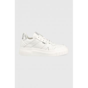 Steve Madden sneakers din piele Caprice culoarea alb