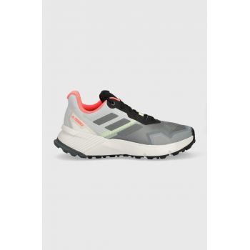 adidas TERREX pantofi Soulstride femei, culoarea gri de firma originala