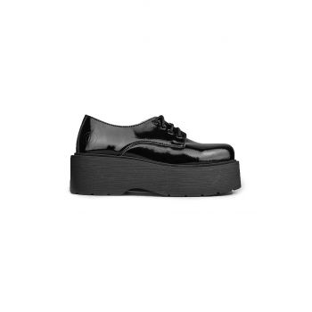 Altercore pantof Spell femei, culoarea negru, cu platforma