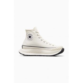 Converse teniși Chuck 70 Future Comfort culoarea bej A01682C-WHITE