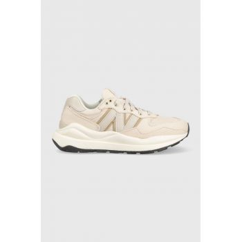 New Balance sneakers W5740pda culoarea bej W5740PDA-PDA