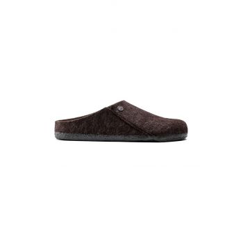 Birkenstock papuci de casa Zermatt Rivet culoarea maro