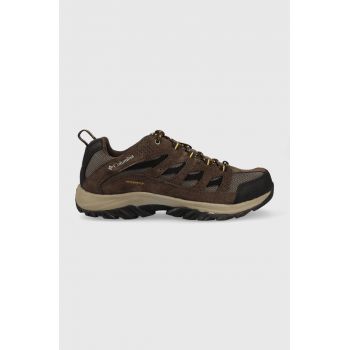Columbia pantofi Crestwood bărbați, culoarea maro 1765391