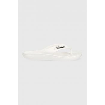 Crocs șlapi culoarea alb 207713.100-WHITE