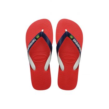 Havaianas slapi Brasil culoarea rosu