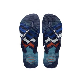 Havaianas slapi Power Light barbati, culoarea albastru marin