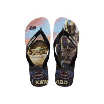 Havaianas slapi Top Baby Yoda culoarea bej