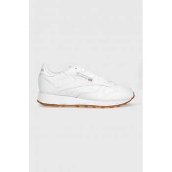 Reebok Classic sneakers din piele GY0952 culoarea alb GY0952.100008491-FWH/PGR/RB