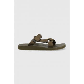 Teva papuci barbati, culoarea verde