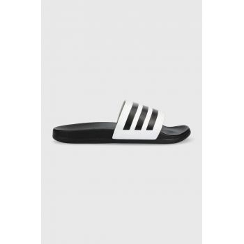 adidas Performance papuci Adilette bărbați, culoarea alb GZ5893