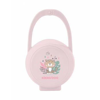 Cutie pentru suzete KikkaBoo Savanna Pink de firma originala