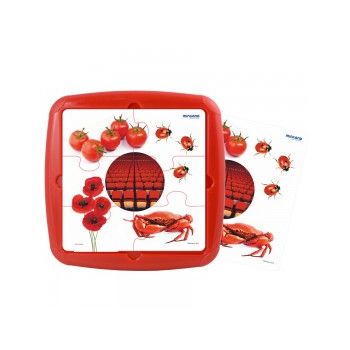 Puzzle Culoarea rosie de firma original