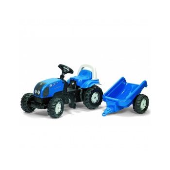 Tractor cu pedale Rolly Toys Kid Landini cu remorca