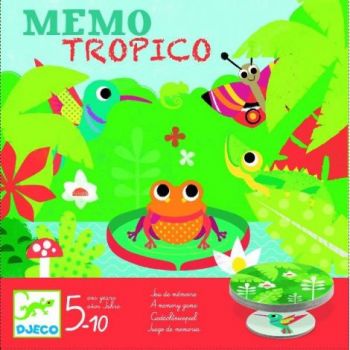 Joc de memorie MemoTropico Djeco