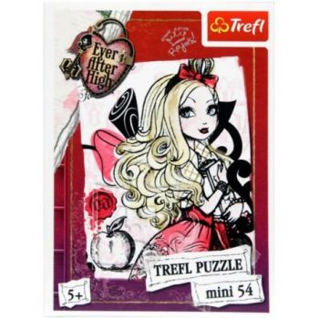 Mini Puzzle Apple White Ever After High 54 piese Trefl ieftin