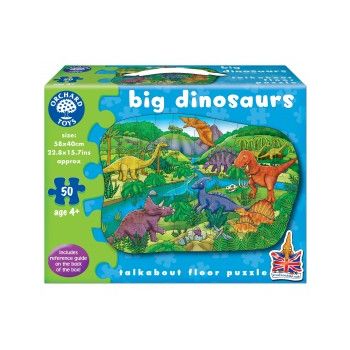 Puzzle de podea Dinozauri (50 piese) BIG DINOSAURS