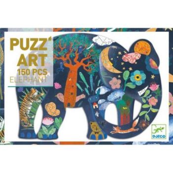 Puzzle Djeco Elefant la reducere