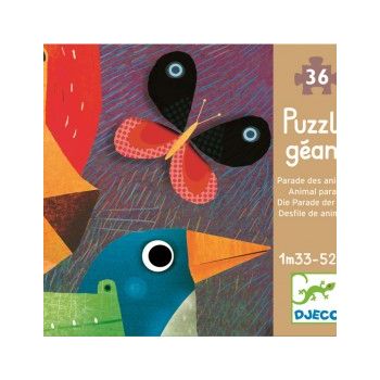 Puzzle gigant Djeco Parada animalelor la reducere