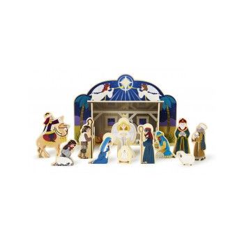 Set figurine Nastere Domnului - Melissa and Doug la reducere