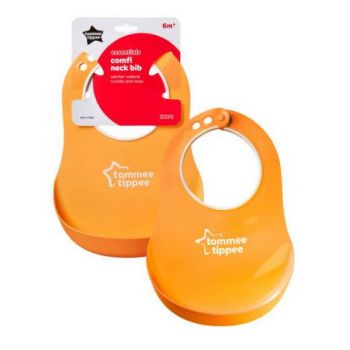 Baveta Comfy Neck, Tommee Tippee, 1 buc, Portocaliu de firma originala