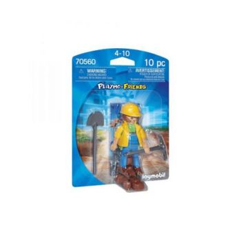 Figurina muncitor in constructii PM70560 Playmobil
