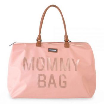 Geanta de infasat Childhome Mommy Bag Roz la reducere