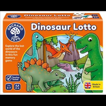 Joc educativ Dinozaur DINOSAUR LOTTO