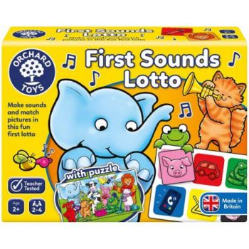 Joc educativ loto Primele sunete FIRST SOUNDS LOTTO