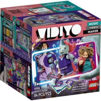 Lego Vidiyo Unicorn Dj Beatbox 43106 de firma originala