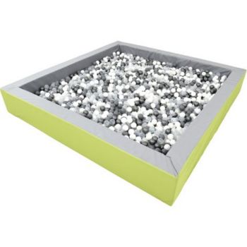 Piscina bile gri-lime 3 x 3 m inaltime 45 cm de firma originala