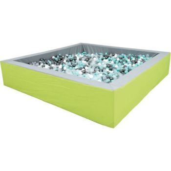 Piscina bile gri-lime 3 x 3 m inaltime 60 cm