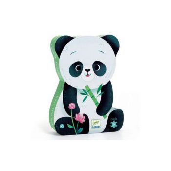 Puzzle Djeco, Panda Leo la reducere