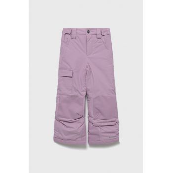 Columbia pantaloni de schi pentru copii culoarea roz ieftine