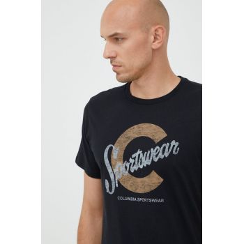 Columbia tricou din bumbac cu imprimeu