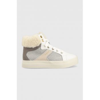 Gant sneakers din piele Avona culoarea gri de firma originali