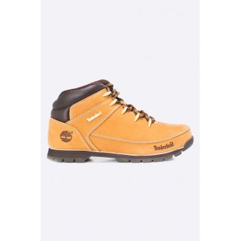 Timberland pantofi Euro Sprint Hiker bărbați, culoarea portocaliu, izolare usoara A122I