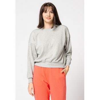 Bluza sport cu decolteu la baza gatului si maneci cazute Miami