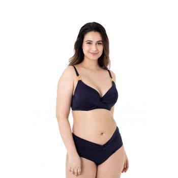 Slip hipster cu detaliu in V Sambuco
