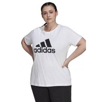 Tricou cu decolteu rotund cu logo