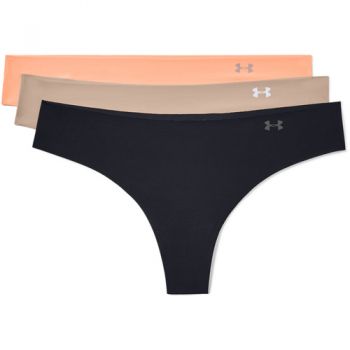 Lenjerie Tanga femei Under Armour Pure Stretch 3 Pack 1355623-001