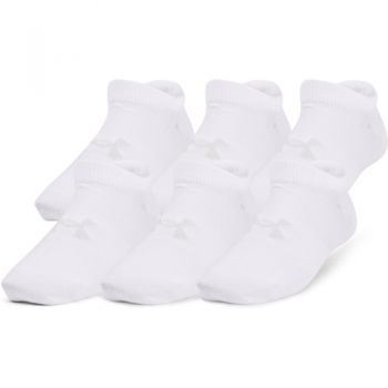 Sosete copii Under Armour Yth Essential No Show 6 Pack 1370543-100