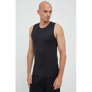 4F tricou de antrenament culoarea negru