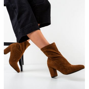 Botine dama Rapaz Camel