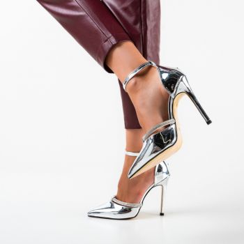 Pantofi dama Naban Argintii Pantofi dama Naban Argintii