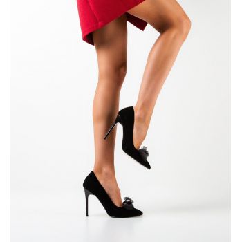 Pantofi dama Popley Negri