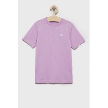 adidas Originals tricou copii culoarea roz